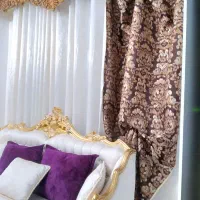 ۳ عدد پرده بسیار شیک|پرده، رانر، رومیزی|فردیس, قریشی|دیوار