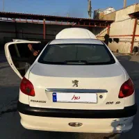 پژو ۲۰۶ صندوق دار v8|خودرو سواری و وانت|شیراز, رکن‌آباد|دیوار