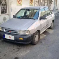 پراید نقره ای صبا مدل ۸۵