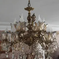 لوستر و دیوارکوب برنز