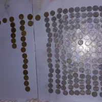 مقداری سکه قدیمی ایرانی