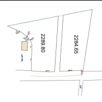 دوقطعه 2.289متری و دوهزار متر باغی مجموعا 7000مت