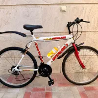 دوچرخه سایز ۲۶ دنده ای درحد نو نو بدون ایراد