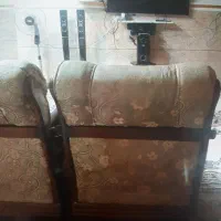 مبل راحتی۷نفره.باچوب روسی|مبلمان خانگی و میز عسلی|اهواز, فاز ۲ پادادشهر|دیوار