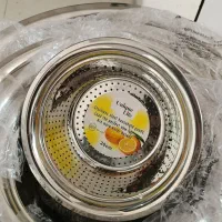 سرویس 12تیکه لگن و آبکش استیل یونیک