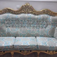 مبلمان سلطنتی 9نفره همراه برجلو مبلی