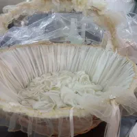 صندوقچه سبد چوبی ماکارون جهت تزئین شب یلدا عروس|صنایع دستی و سایر لوازم تزئینی|کاشان, پاقپان|دیوار