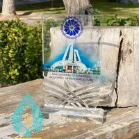 تندیس کریستالی طرح گل|مجسمه، تندیس، ماکت|مشهد, احمدآباد|دیوار