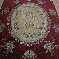 فرش ۱۲ متری قرمز و قالیچه دستی قرمز|فرش|خواف, |دیوار