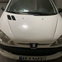 پژو ۲۰۶ مدل ۹۹ سفید لاستیک و باتری نو