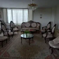 مبل سلطنتی مدل فرحی با میز نهار خوری