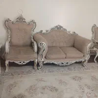 مبل هفت نفره به همراه میز ناهار خوری