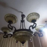 لوستر  شش شعله|لوستر و چراغ آویز|اهواز, گلستان|دیوار