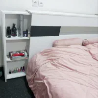 تخت دو نفره با تشک|تخت و سرویس خواب|آبدانان, |دیوار