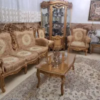 مبل ۹نفره با ناهارخوری و بوفه( کارکرده)