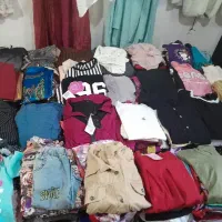 ۱۰ عدد لباس ۱۵۰۰ بالای ۲۰۰۰ تا زنانه بچه گانه‌شال