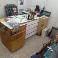 میز مدیریت L شکل جنس های گلاس|میز تحریر و کامپیوتر|مشهد, میعاد (شهرک غرب)|دیوار