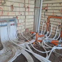 تاسیسات اب فاظلاب وشوفاژ گهر اتصال