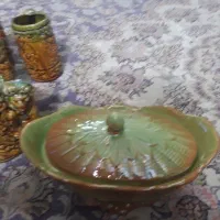 دودست پارچ ولیوان قدیمی عطیقه|کلکسیون اشیاء عتیقه|آبادان, |دیوار