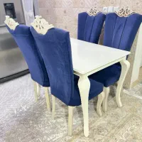 میز غذا خوری چوبی 4نفره|میز و صندلی غذاخوری|لوندویل, |دیوار