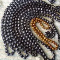 ۲۰ عدد تسبیح(داز)نقره کوبی ومس کوبی شده