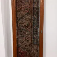 ۳عدد تابلو فرش تیکه قدیمی پاخورده باقدمت۷۰ساله.|کلکسیون اشیاء عتیقه|ملایر, |دیوار