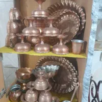 سلام یه مقداری ظروف مسی پذیرایی به فروش می‌رسد