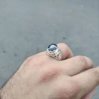 انگشتر یاقوت کبود اصل آفریقا