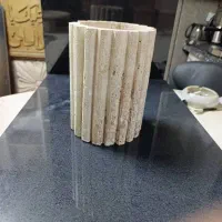 دکوری سنگی گلدان جا شمعی سینی میوه خوری  قندان|صنایع دستی و سایر لوازم تزئینی|تهران, کیانشهر|دیوار