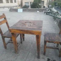 تعدادی میزوصندلی سنتی چوبی|کافی‌شاپ و رستوران|تهران, شهرآرا|دیوار