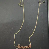 زنجیر و پلاک اسم