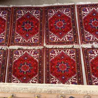 قالیچه 8 تخته فرش 1نیم در 2|فرش|خواجه, |دیوار