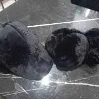 کلاه مخمل و گوشی محافظ سرما مخمل ست