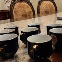 فنجان نعلبکی آنتیک کار دست|کلکسیون اشیاء عتیقه|تهران, هروی|دیوار