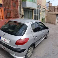 ۲۰۶ تیپ۲ رنگ نقره ای بی رنگ