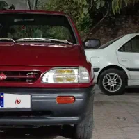 پراید قرمز متالیک