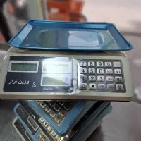 ترازو دکمه استیل ۶ رقمی شارژی