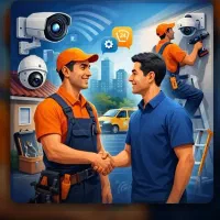 فروشنده و‌نصاب دوربین دزدگیر