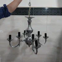 لوستر برنجی برنز|لوستر و چراغ آویز|رباط‌کریم, نصیرشهر|دیوار