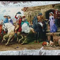 تابلو فرش بدرقه کاترین