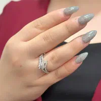 انگشتر و دستبند ست نقره جواهری نقره رضازاده کد۹۳۰۴|بدلیجات|تبریز, |دیوار