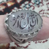 خط،عقیق کبودیمنی.درشت وسنگین