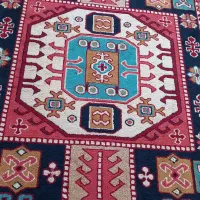 فرش فانتزی زیبا در حد نو|فرش|صومعه‌سرا, |دیوار