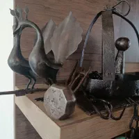 فولاد آنتیک عتیقه زندیه کلکسیون انگشتر علامت سردم|کلکسیون اشیاء عتیقه|اصفهان, نقش جهان|دیوار