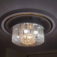 لوسترسقفی کریستال|لوستر و چراغ آویز|قزوین, |دیوار