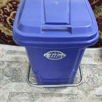 سطل کاربردی پدالی فلزی و پلاستیکی جابرنجی|لوازم نظافت|قم, باجک دو|دیوار