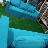 کاناپه دو بازو  و تک بازو  قاب چوبی  (پاف و نیمکت)|مبلمان خانگی و میز عسلی|تبریز, |دیوار
