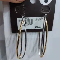 گوشواره اصل خارجی رنگ ثابت نو
