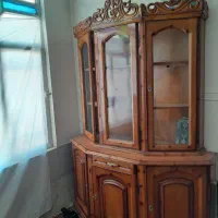 بوفه چوبی سلطنتی|بوفه، ویترین، کنسول|بروجرد, |دیوار