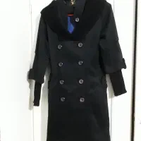 پالتو زنانه و دخترانه کتان مشکی|لباس|تهران, امام زاده حسن|دیوار